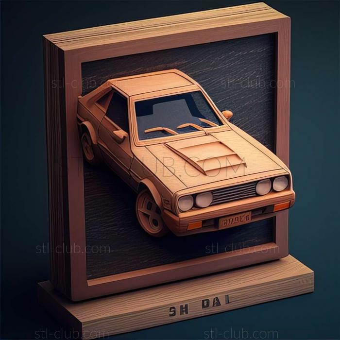 3D model Subaru BRAT (STL)